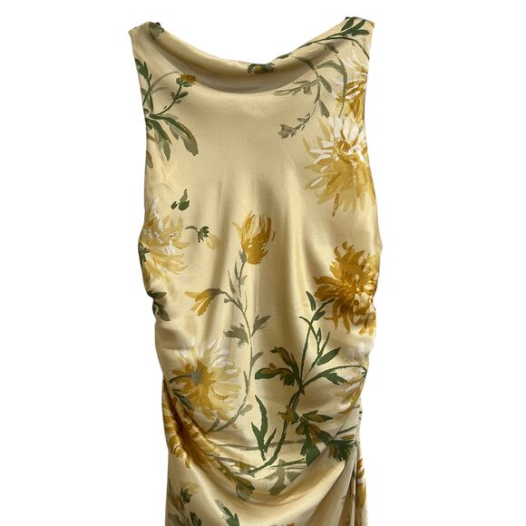 NWT NEW Reformation Anaiis Silk Dress - Picture 4 of 8